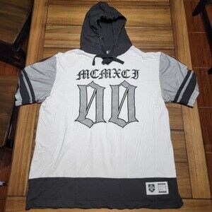 Southpole Hoodie Tee SS B&W - Size XXL